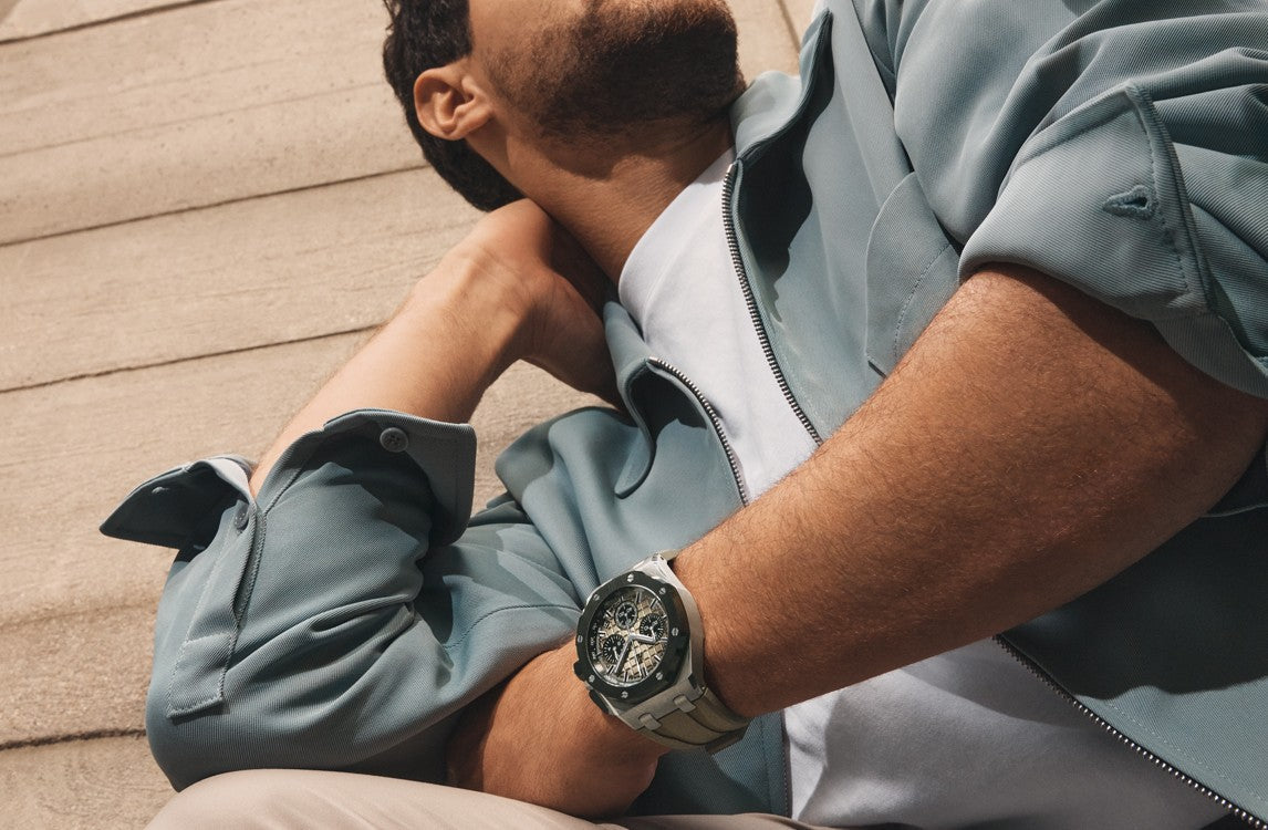 Limited Time Offer!🔥Brown Rubber - Chronograph - 904L Steel - Quartz - 43mm