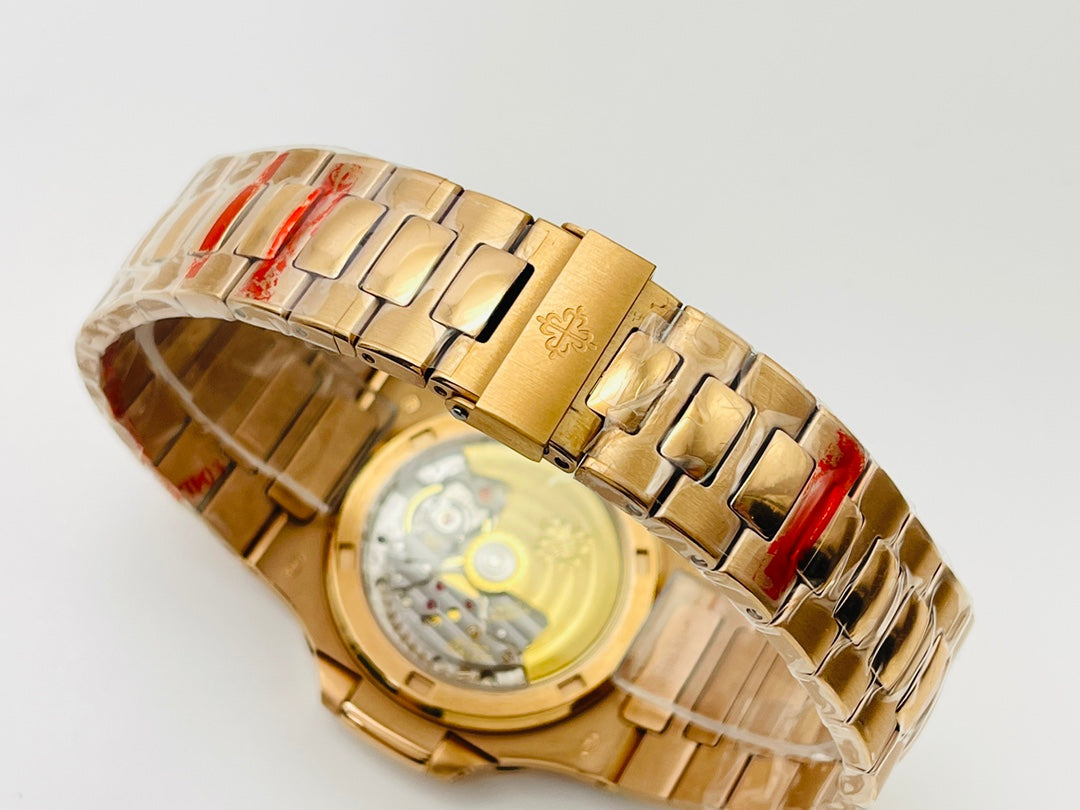 Brwon -Ultra-thin - Yellow gold- 904L Steel - Automatic 324SC- 40mm