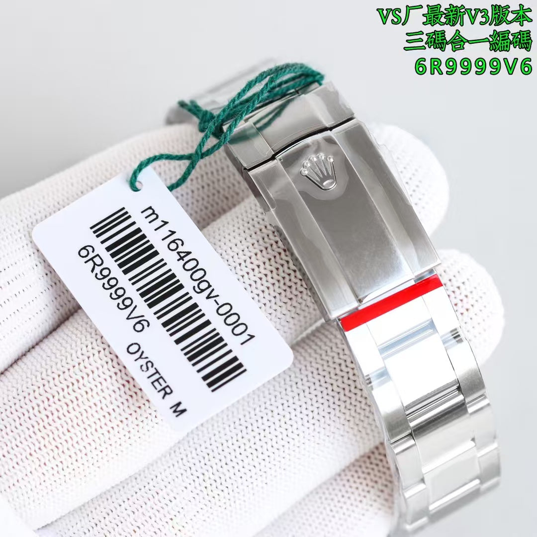 Green - Silver White - 904L Steel - Automatic 3131 - 40mm