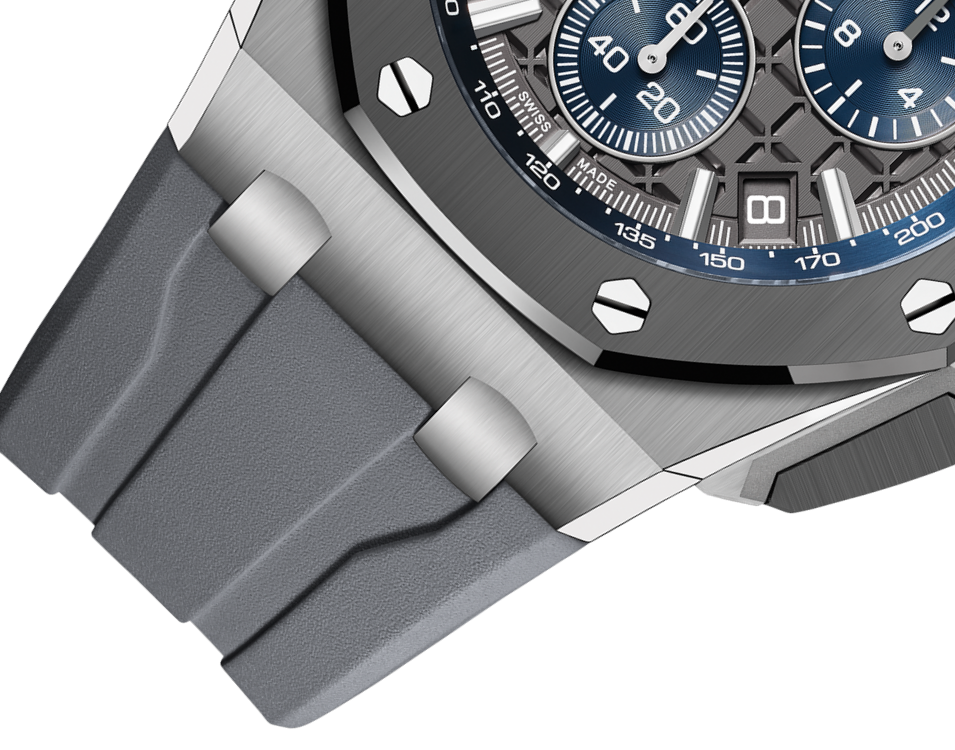 Chronograph -Grey Rubber - Automatic - 43mm