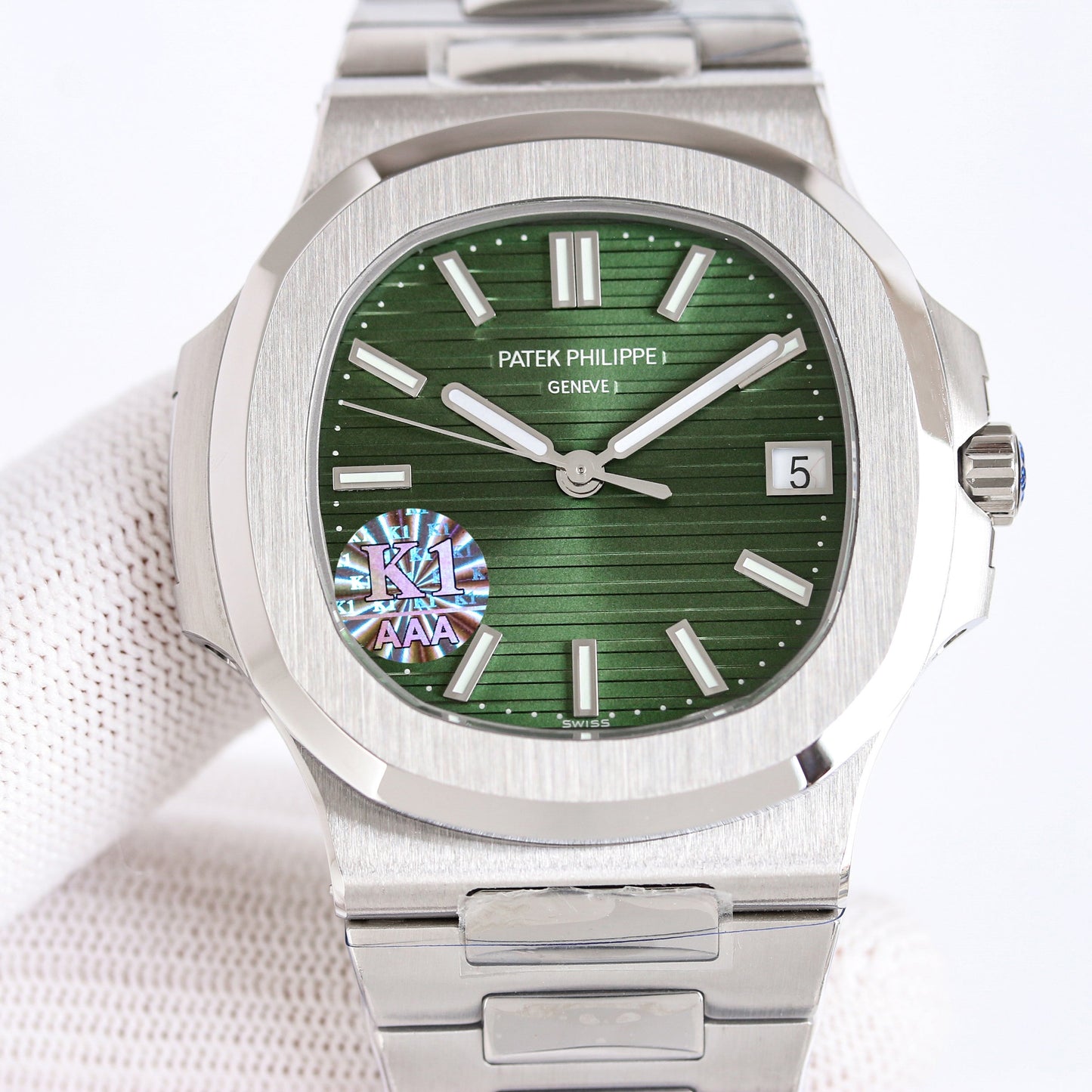 Green - Ultra-thin - Black 904L Steel - Automatic 324SC- 40mm
