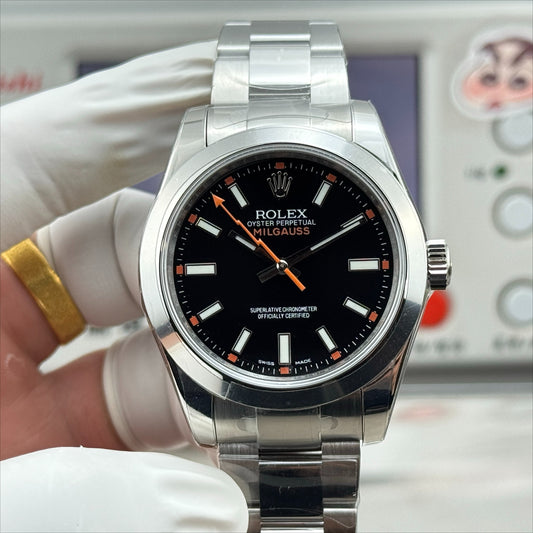 Black - Silver Orange - White 904L Steel - Automatic-3131 - 40mm