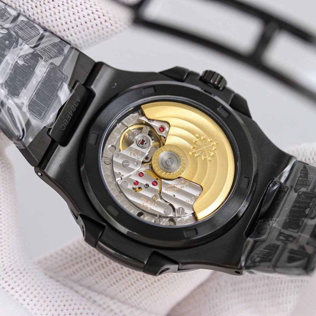 Black - Ultra-thin - Black 904L Steel - Automatic - 40mm