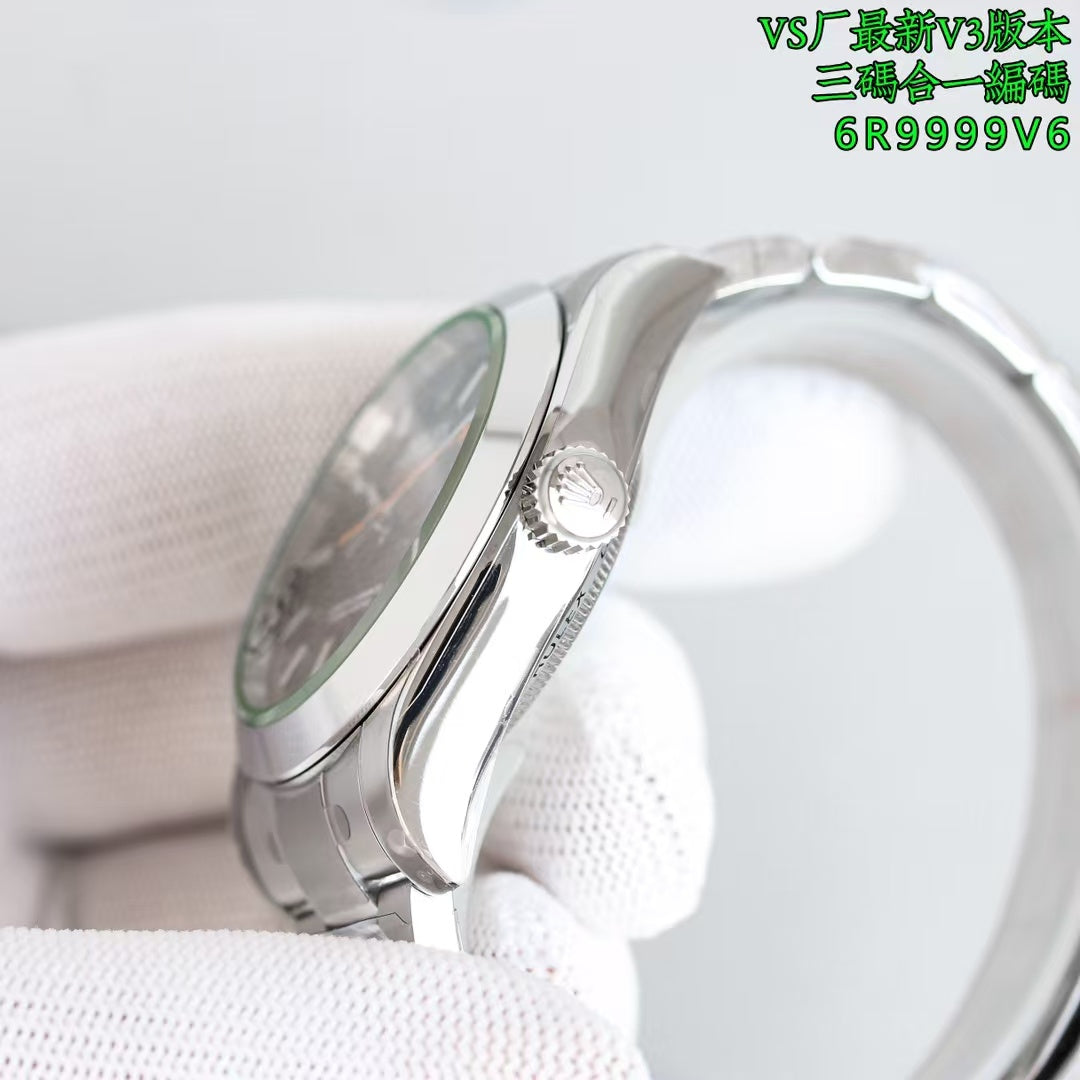 Green - Silver White - 904L Steel - Automatic 3131 - 40mm