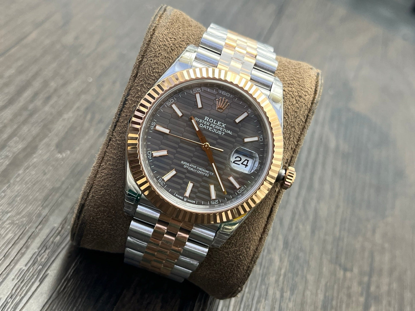 C-Factory - Grey Wave - Silver Gold 904L Steel- Automatic - 41mm