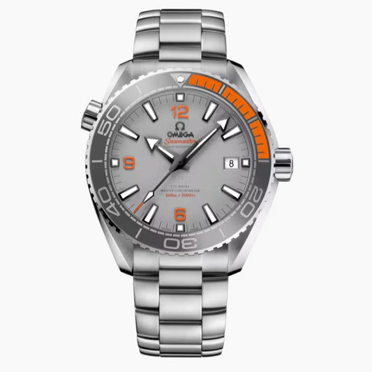 Grey Orange Ceramic - Silver 904L Steel - Automatic - 43mm