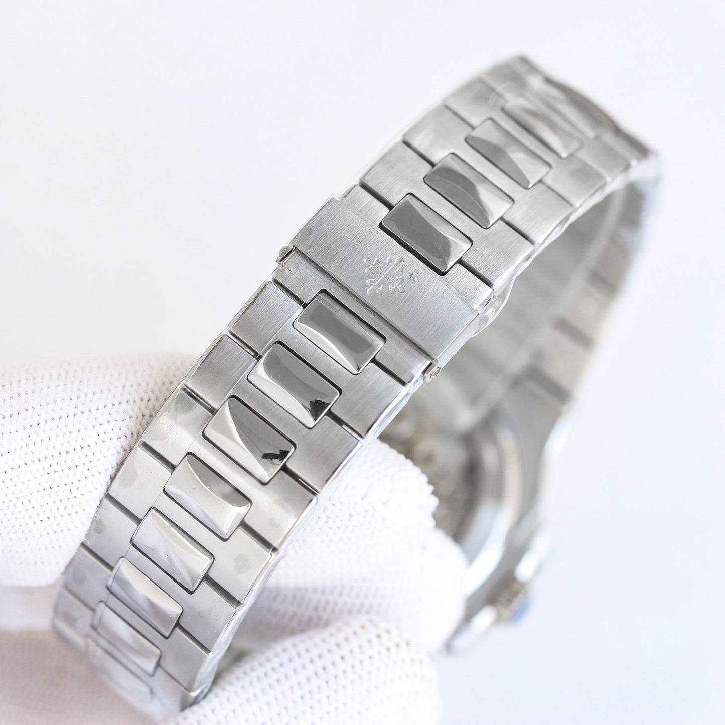 Green - Rhinestones -Ultra-thin - Silver 904L Steel - Automatic 324SC- 40mm