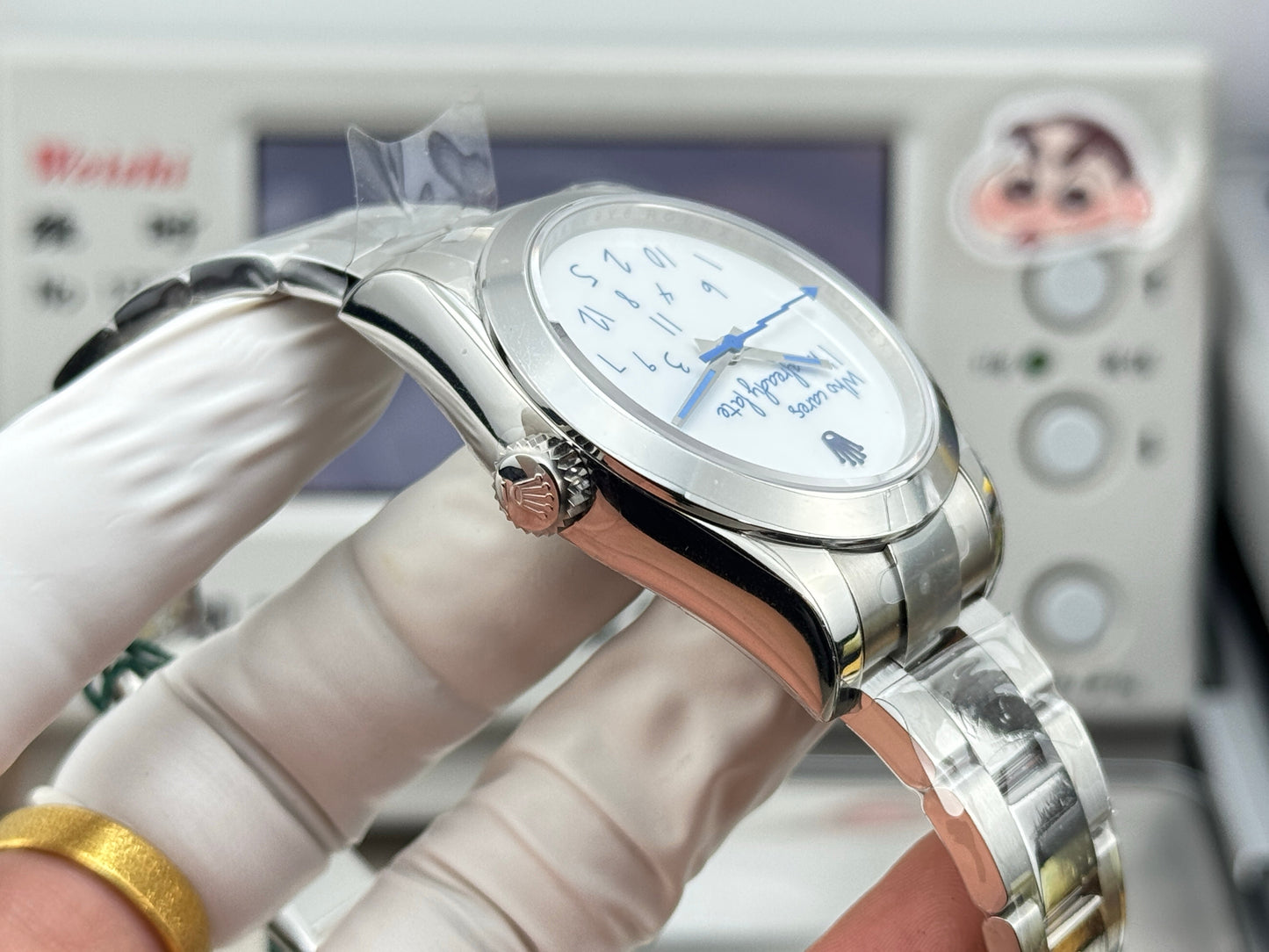 White - Silver- White 904L Steel - Automatic-3131 - 40mm