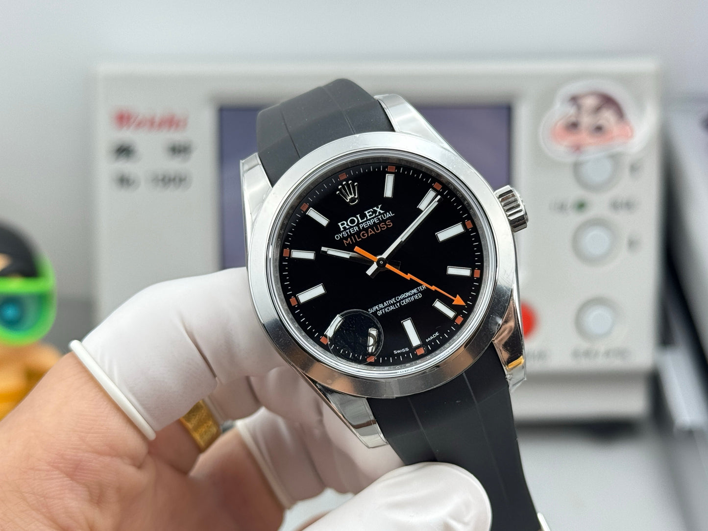 Black - Silver Black - Black Rubber - Automatic-3131 - 40mm