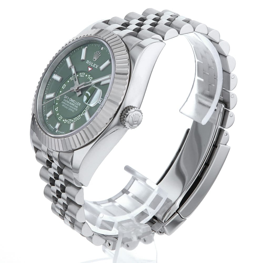 Green Silver - m336934- White 904L Steel- Automatic - 42mm