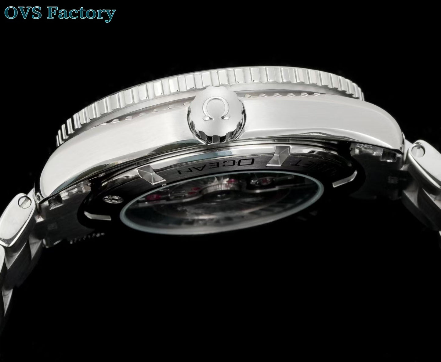Black Silver - Black -White 904L Steel - Automatic - 45.5mm