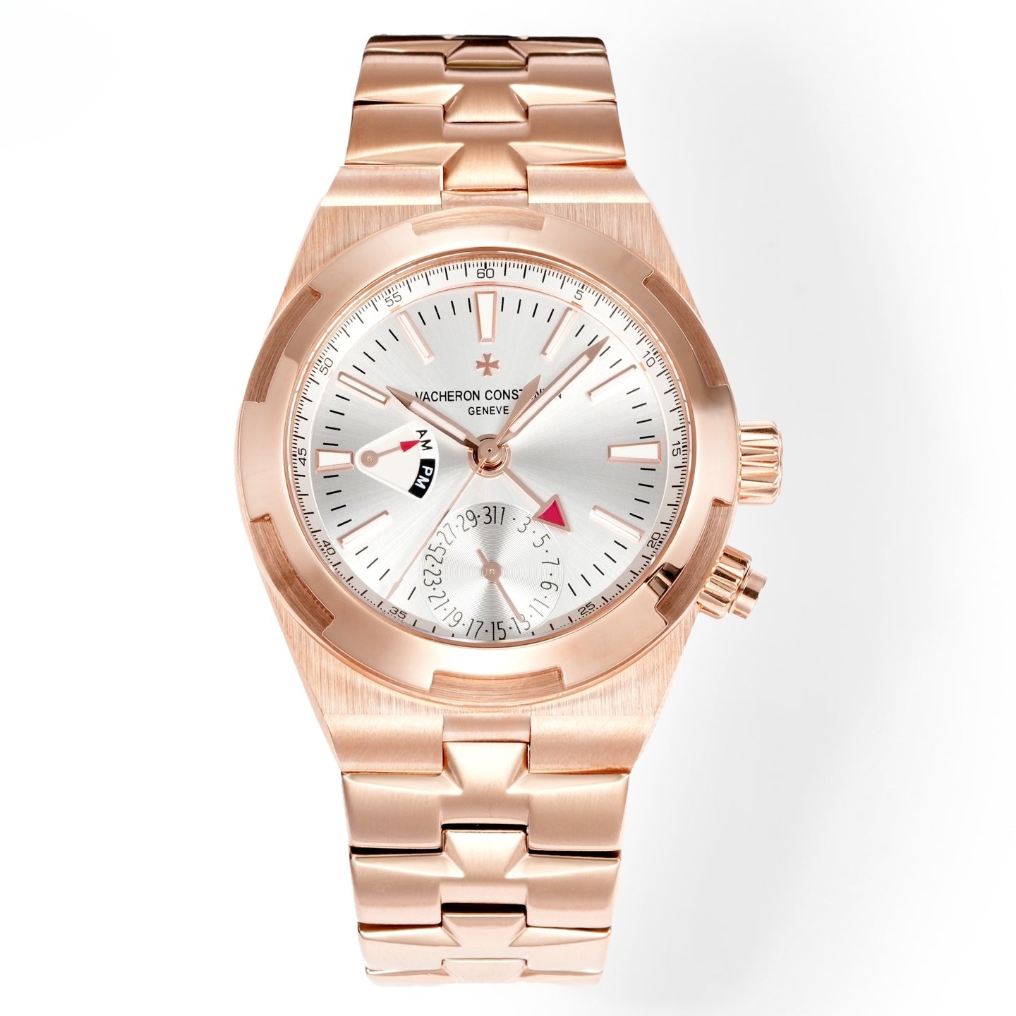 White Silver -Rosegold 904L Steel - Automatic - 41mm