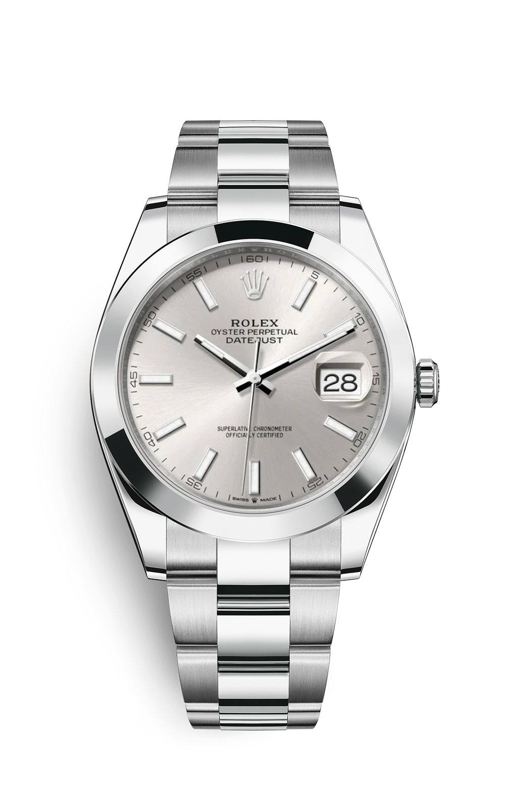 Silver - 904L Steel- Automatic Watch-41mm