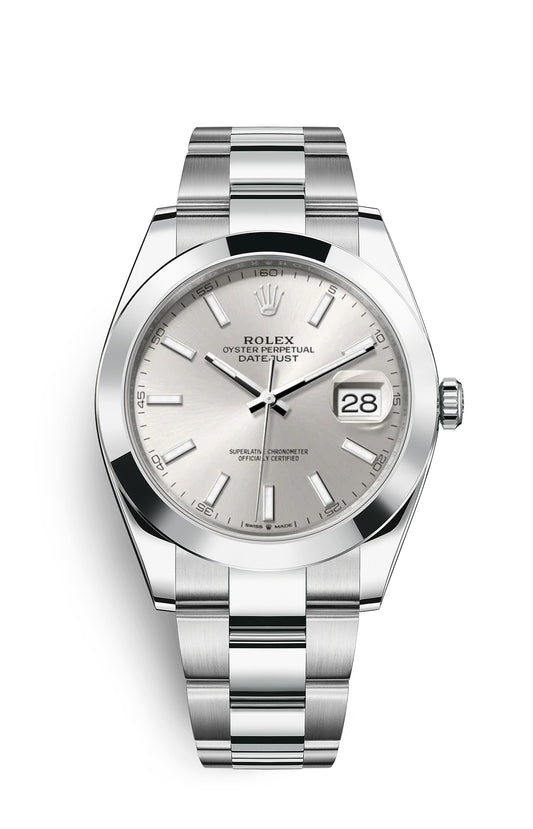 Silver - 904L Steel- Automatic Watch-41mm