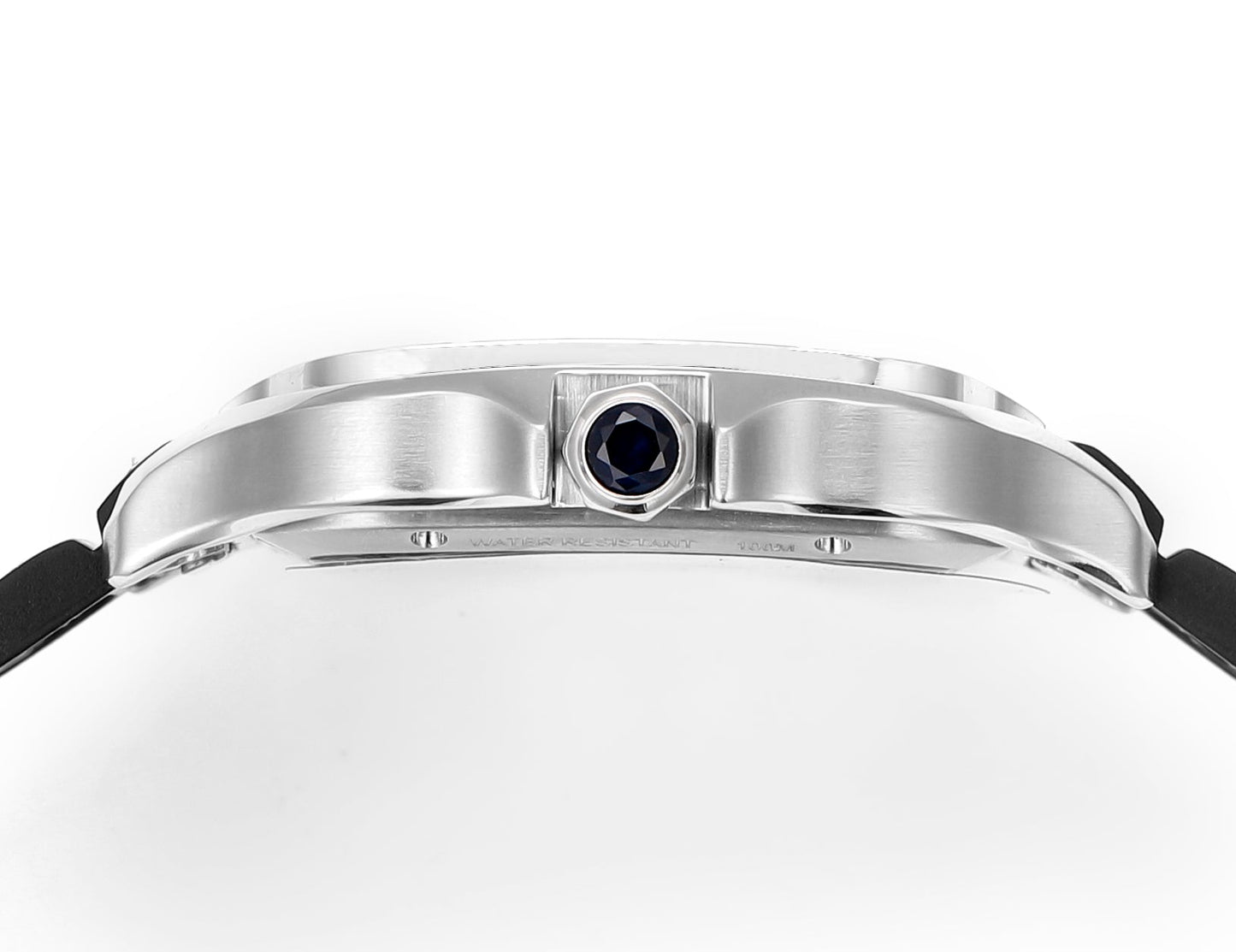Two hands -Silver Green -Ultra-thin Hollow - Black 904L Steel - Automatic - 40mm