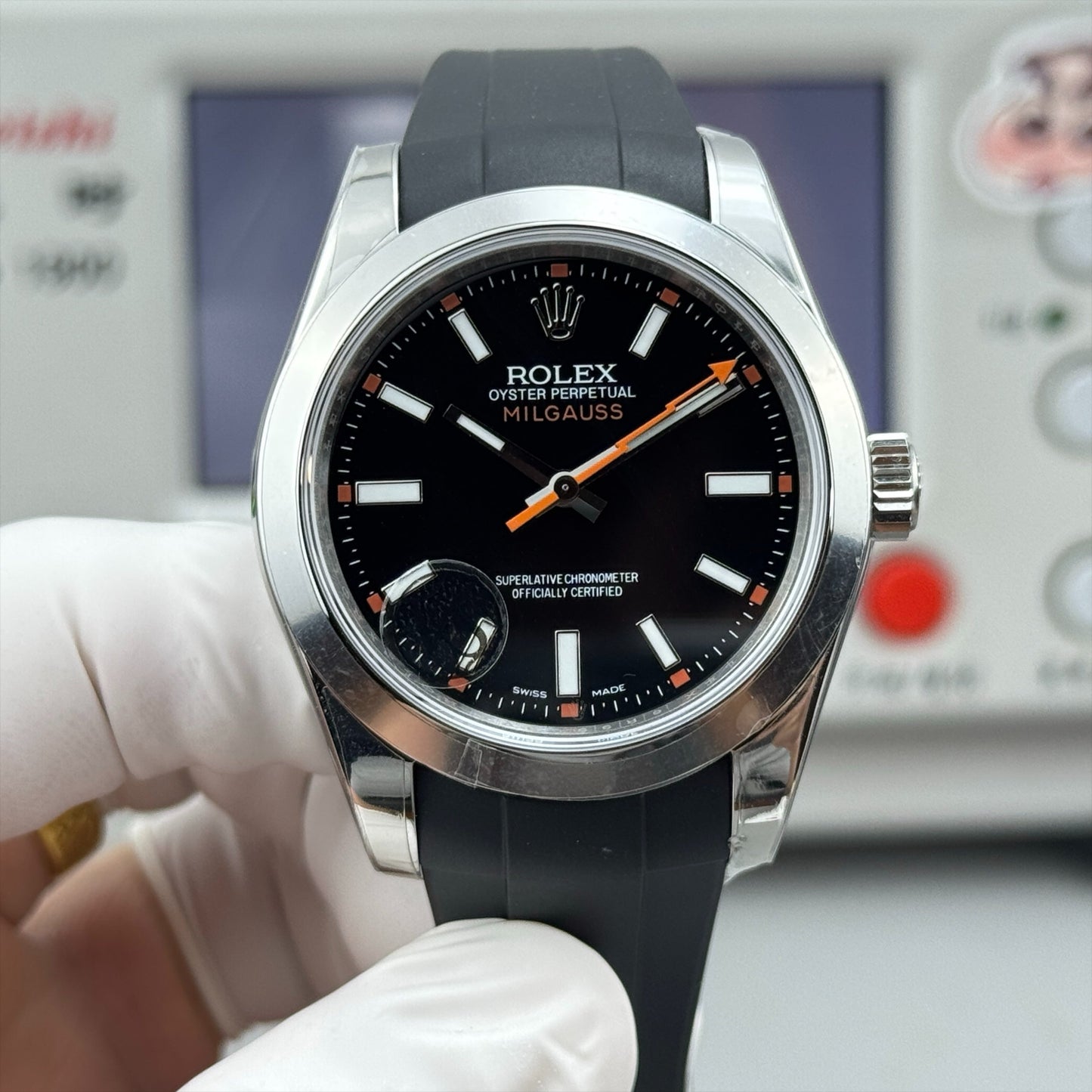Black - Silver Black - Black Rubber - Automatic-3131 - 40mm