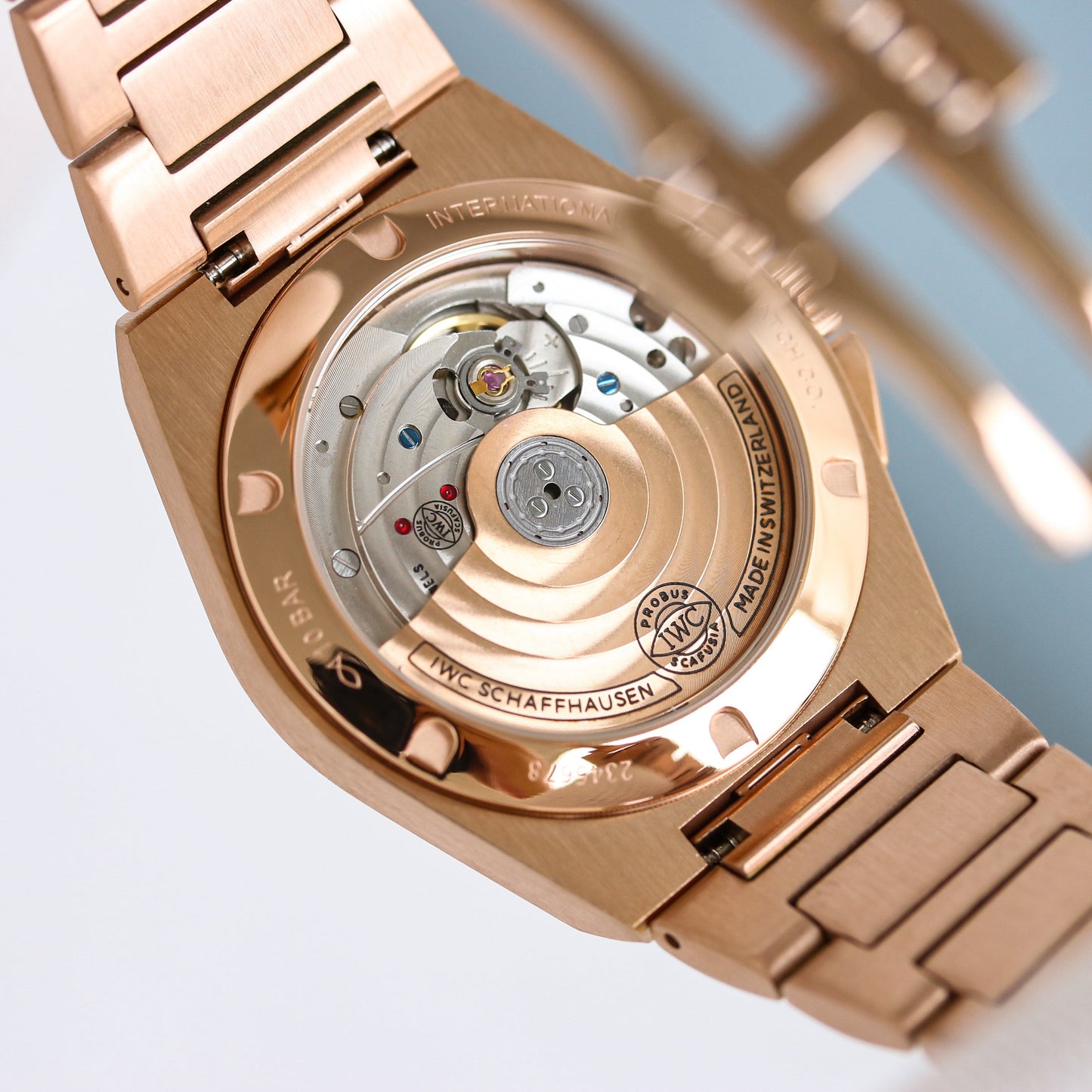 LADY -Black -Rhinestone bezel- Yellow gold 904L Steel - Automatic -35mm