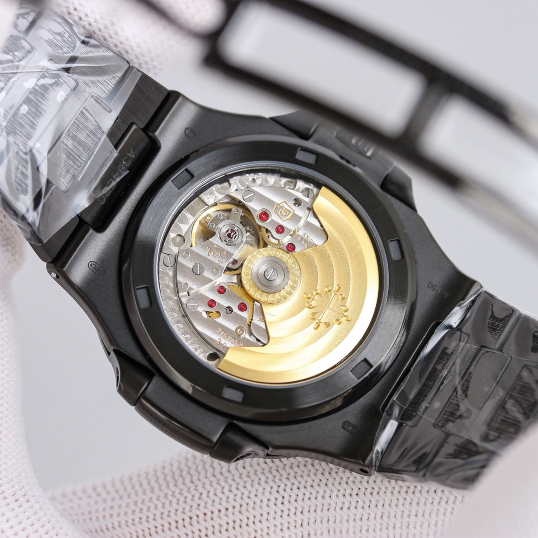 Baby Blue - Ultra-thin - Black 904L Steel - Automatic - 40mm