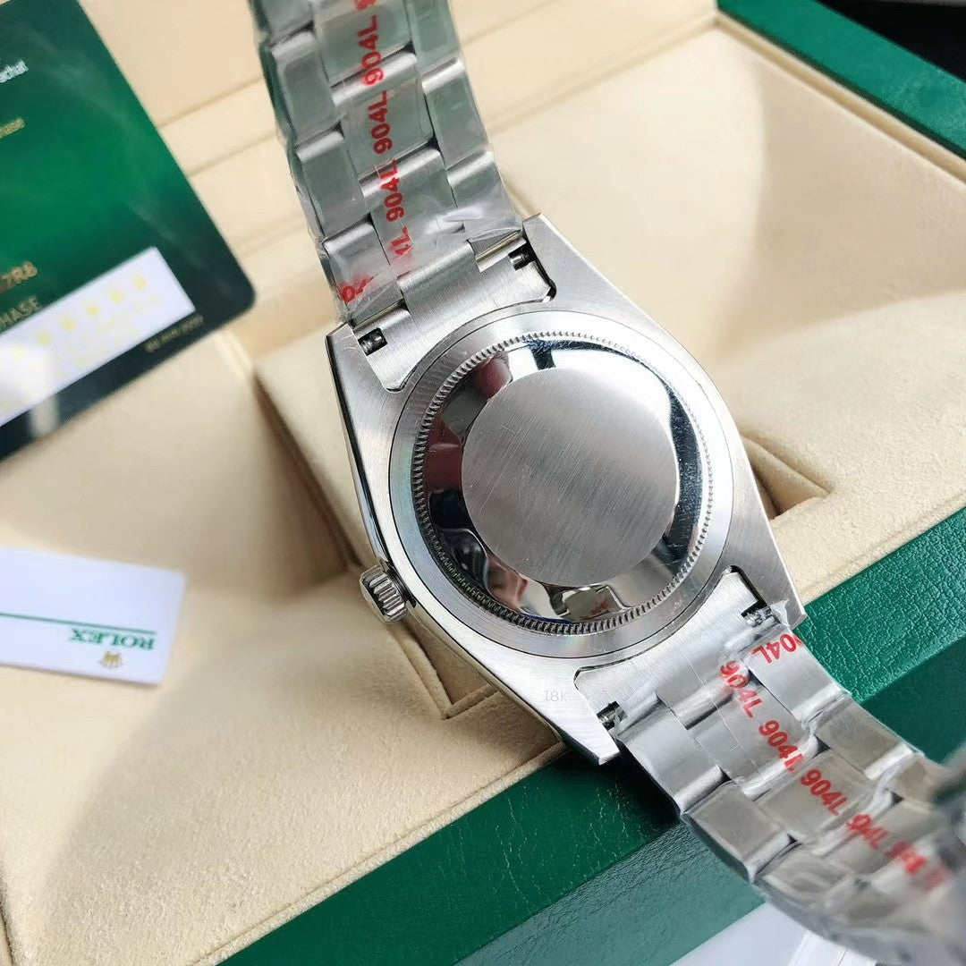 Blue Silver - Steel 904L Silver - Automatic-41mm/31mm