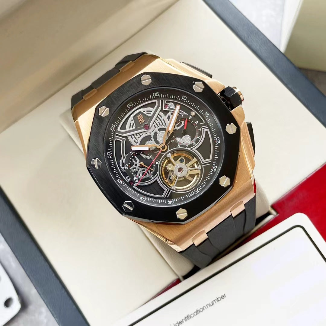 Tourbillon - Rubber - Automatic - 44mm