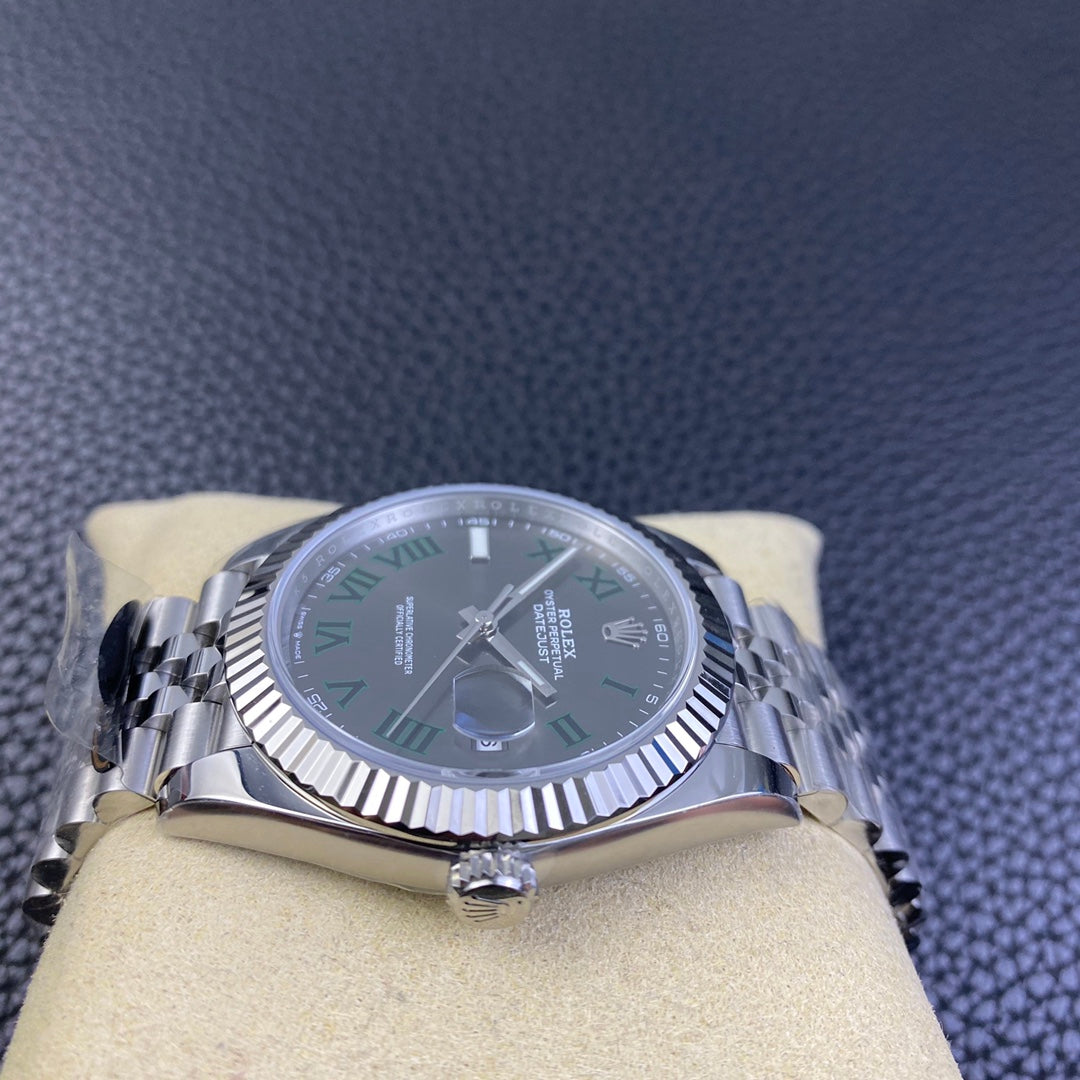 Top- Gey Silver - White 904L Steel - Automatic - 41mm
