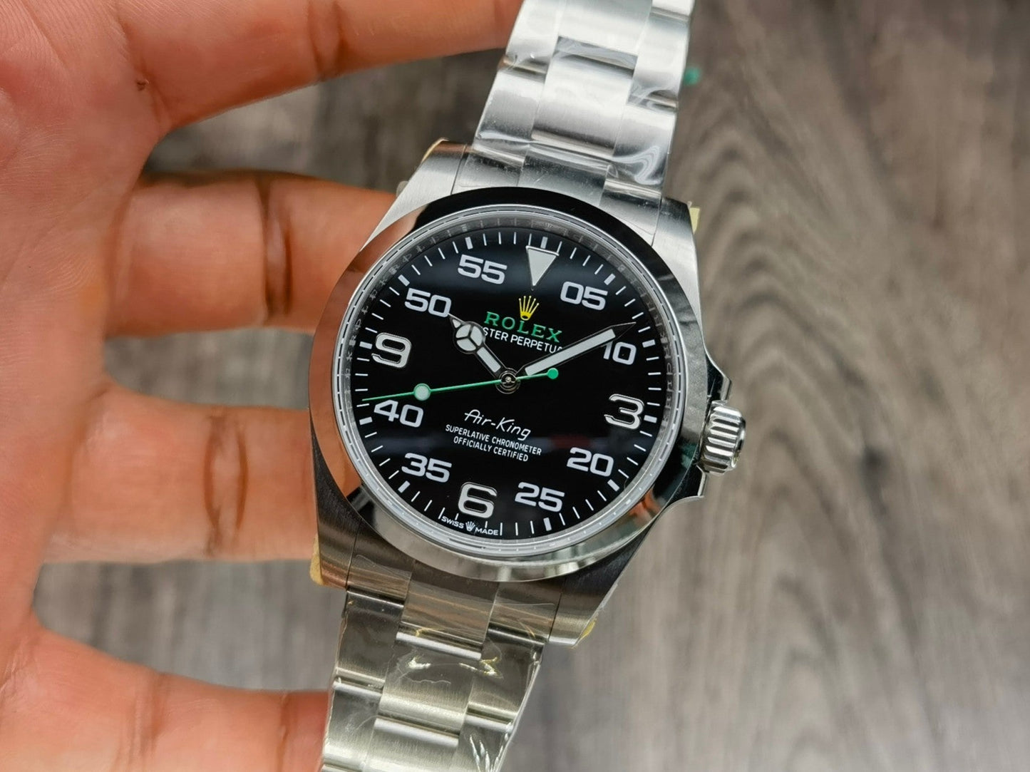 Black Silver -  White 904L Steel - Automatic - 40mm