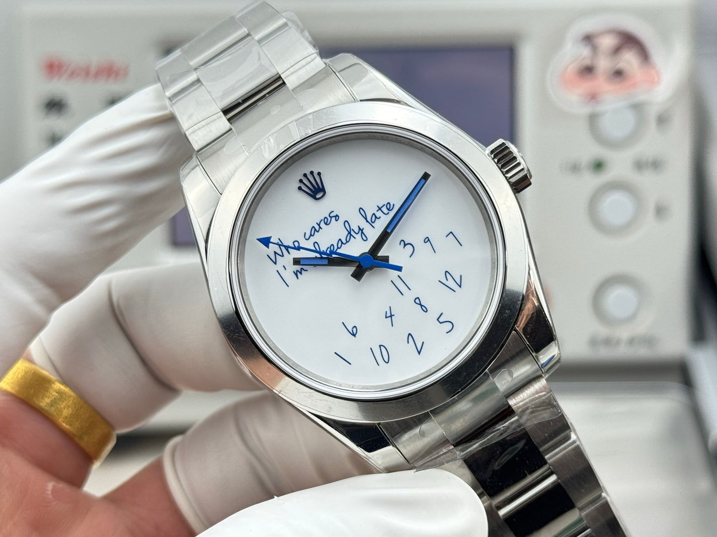 White - Silver- White 904L Steel - Automatic-3131 - 40mm