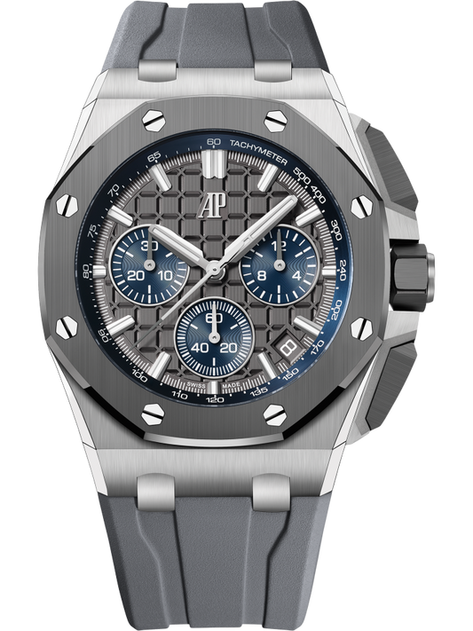 Chronograph -Grey Rubber - Automatic - 43mm