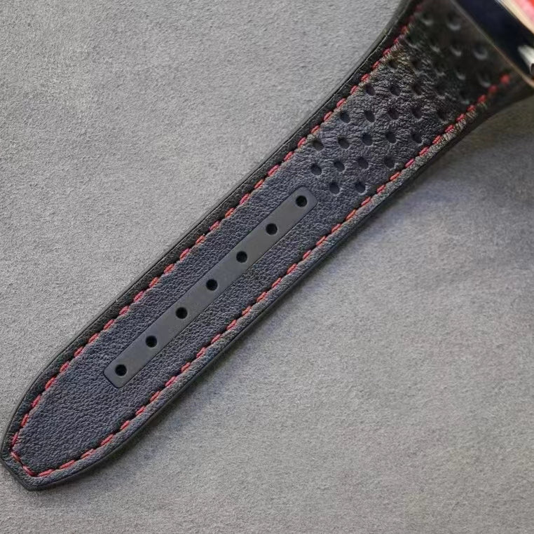 Red Black - Black Rubber - Automatic - 44*53mm