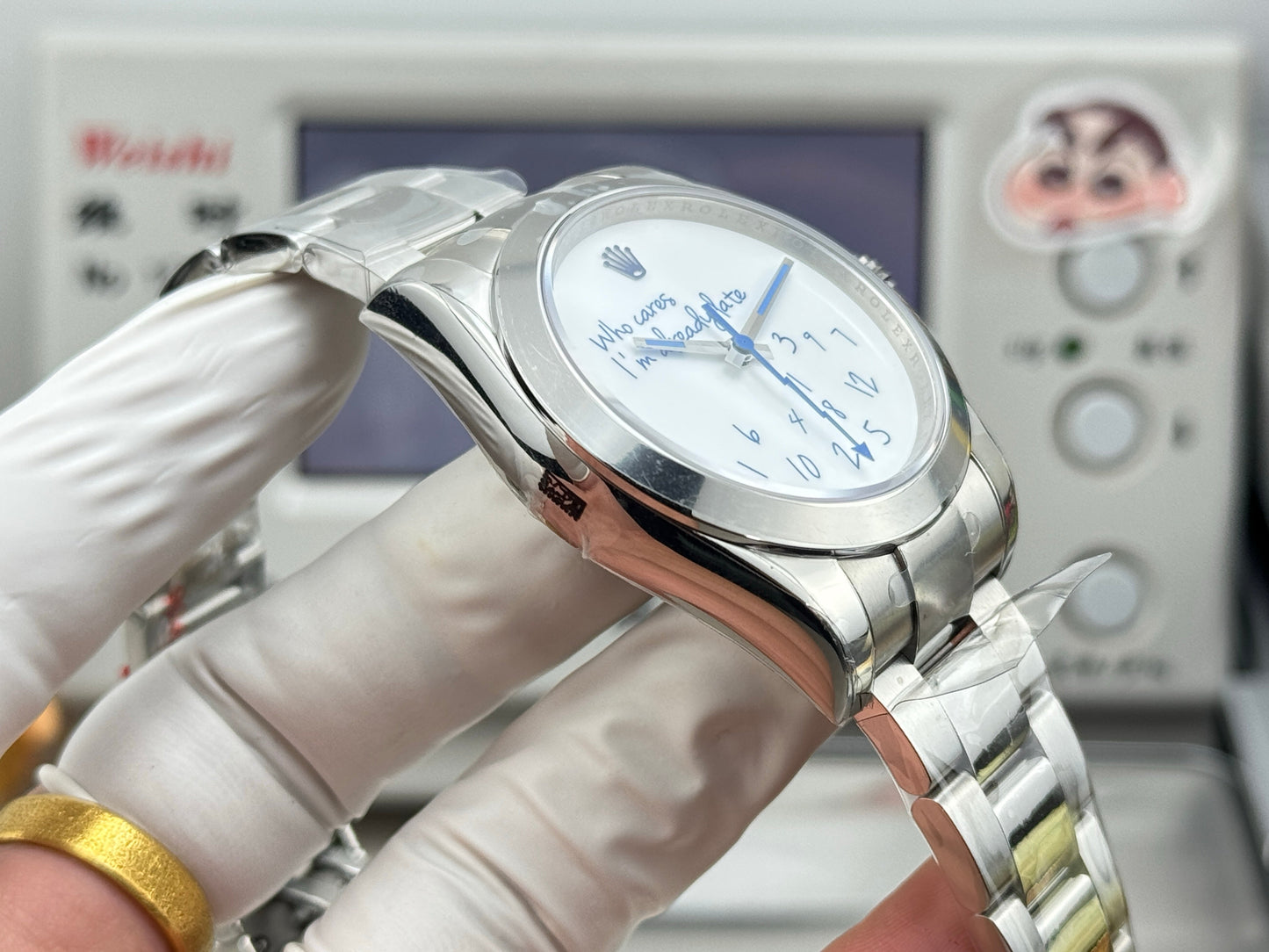 White - Silver- White 904L Steel - Automatic-3131 - 40mm