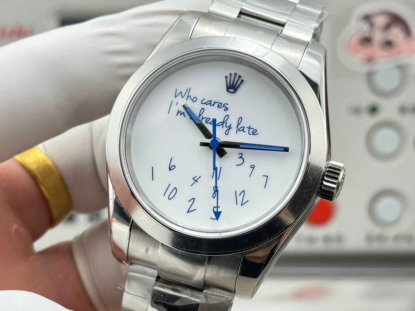 White - Silver- White 904L Steel - Automatic-3131 - 40mm