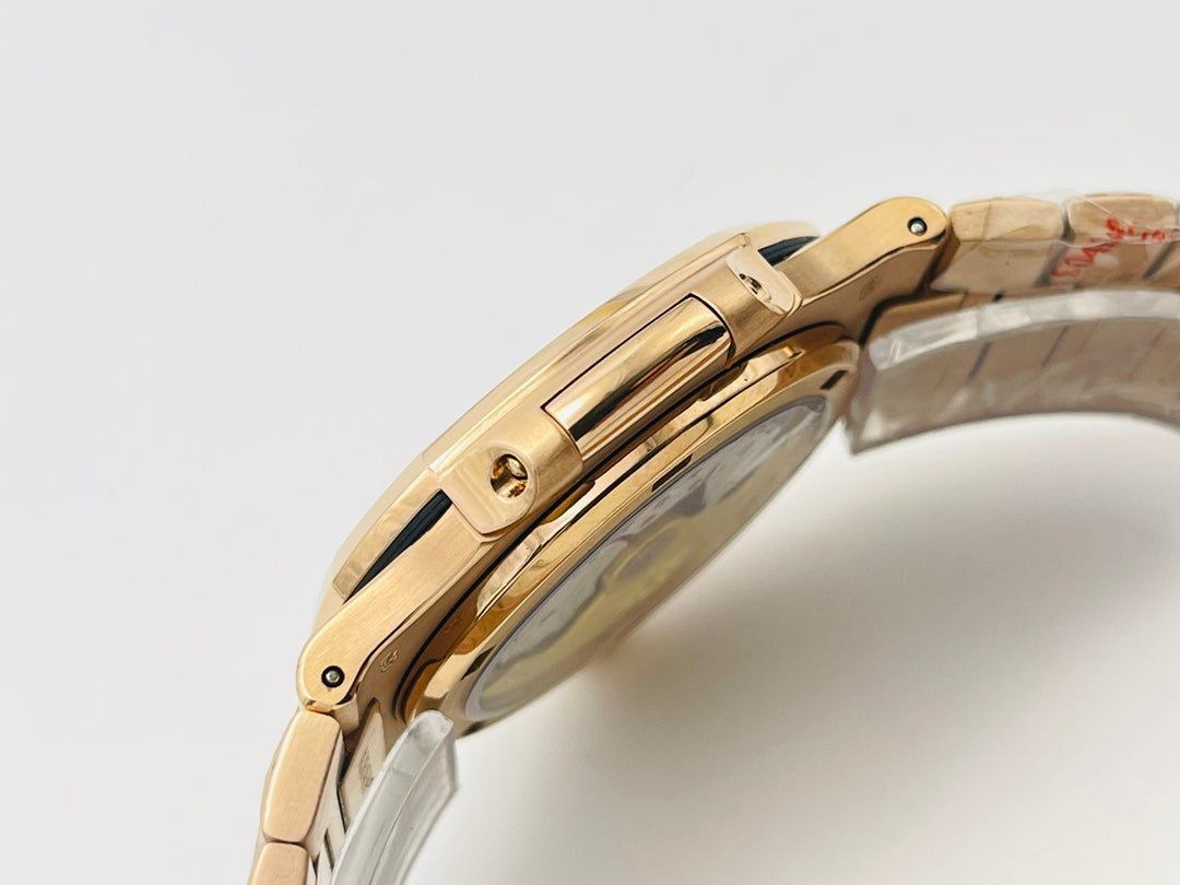 Brwon -Ultra-thin - Yellow gold- 904L Steel - Automatic 324SC- 40mm