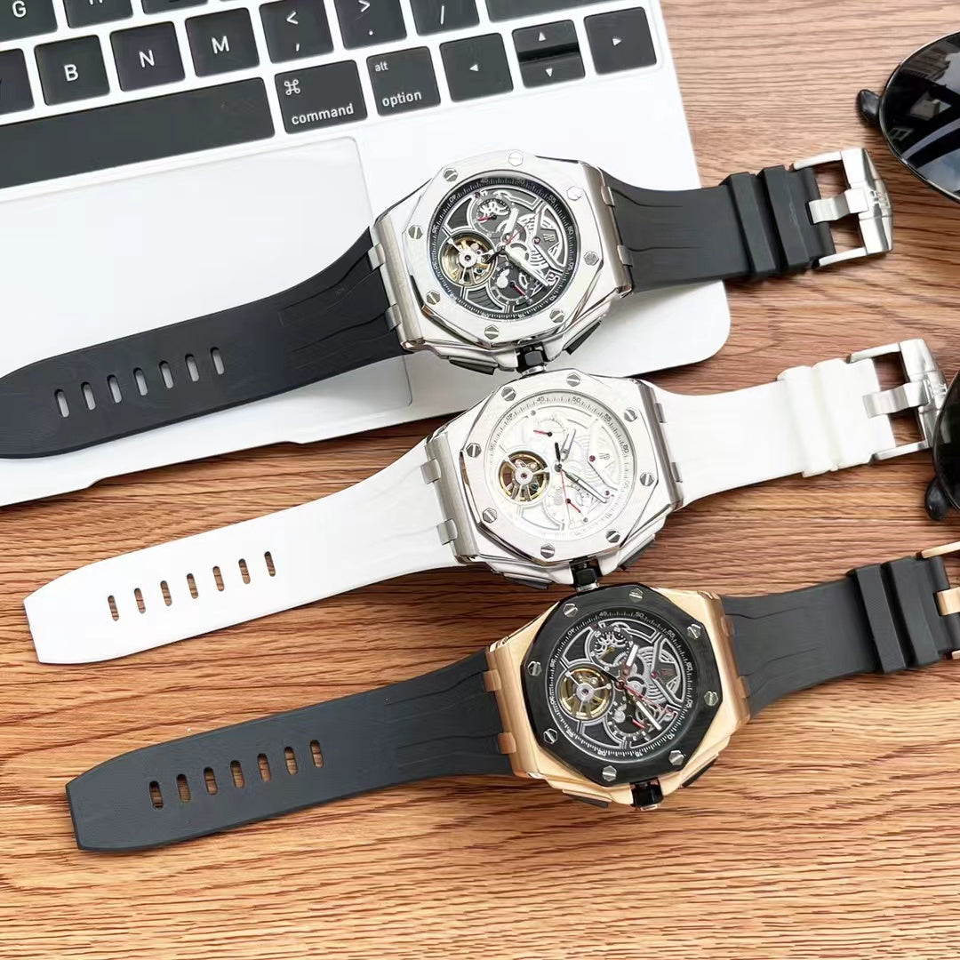 Tourbillon - Rubber - Automatic - 44mm
