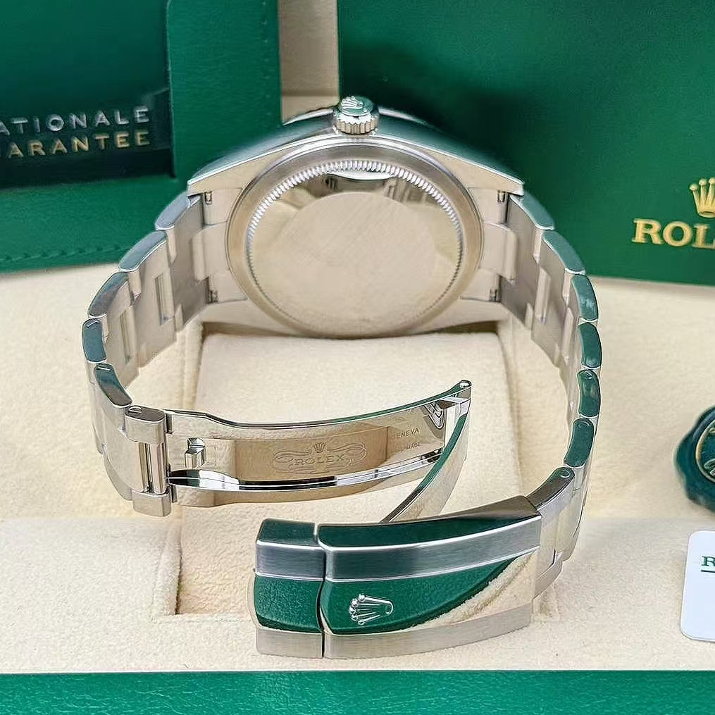 Green Silver - White 904L Steel- Automatic - 42mm