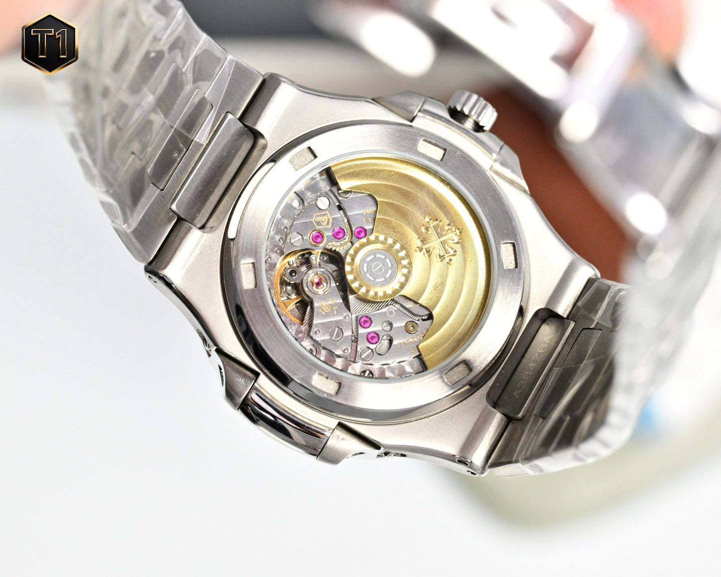 Green Silver -Rhinestone bezel- Silver 904L Steel - Automatic 240- 40mm