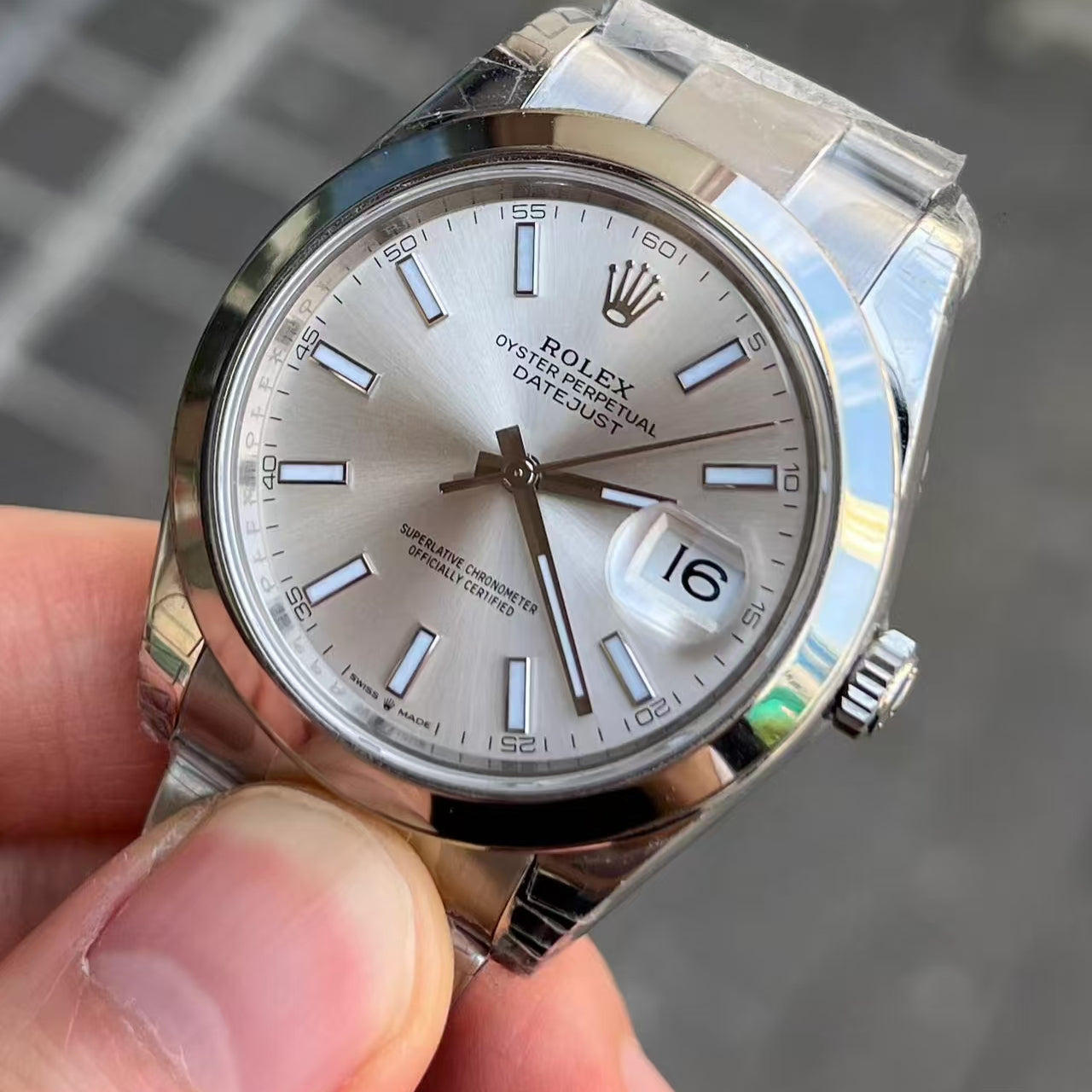 Silver - 904L Steel- Automatic Watch-41mm