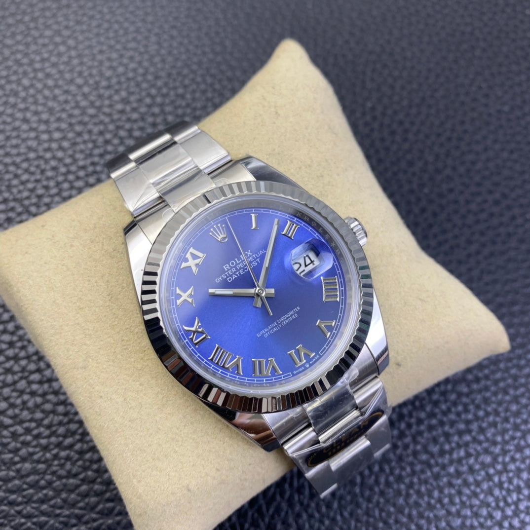 C-Factory 126334-0026- Blue - Silver 904L Steel - Automatic - 41mm