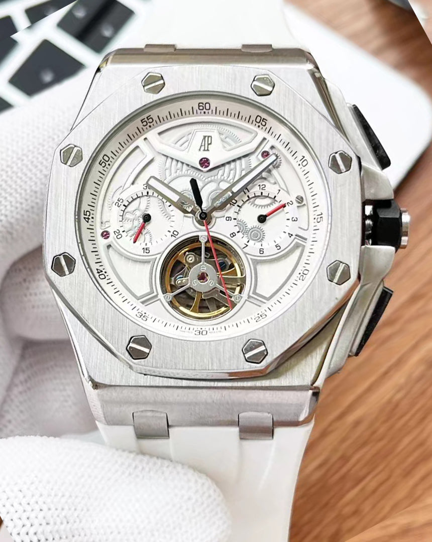 Tourbillon - Rubber - Automatic - 44mm