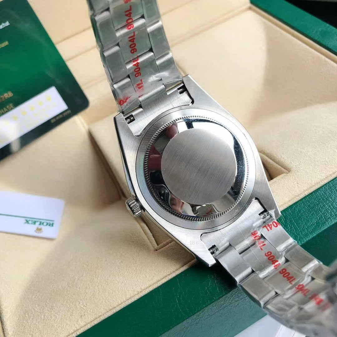 Blue Silver - Steel 904L White - Automatic-41mm/31mm