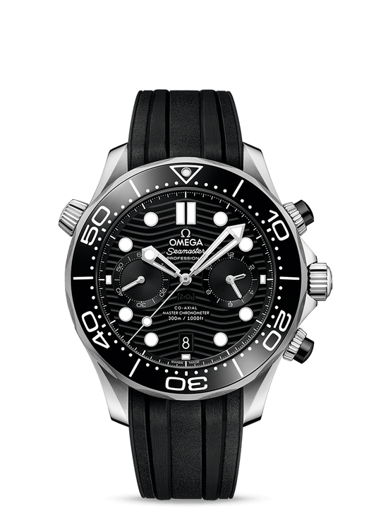 Black Steel - Rubber - quartz - 42mm