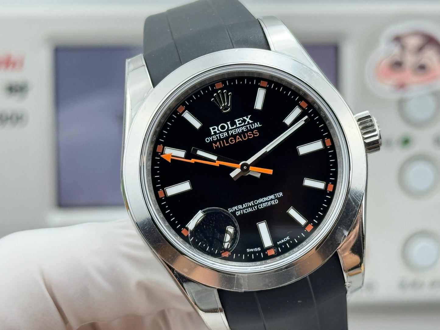 Black - Silver Black - Black Rubber - Automatic-3131 - 40mm