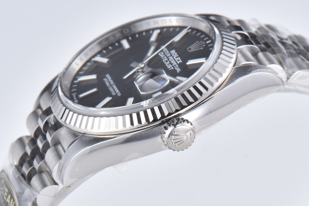C-Factory -Black - Silver 904L Steel- Automatic - 36mm