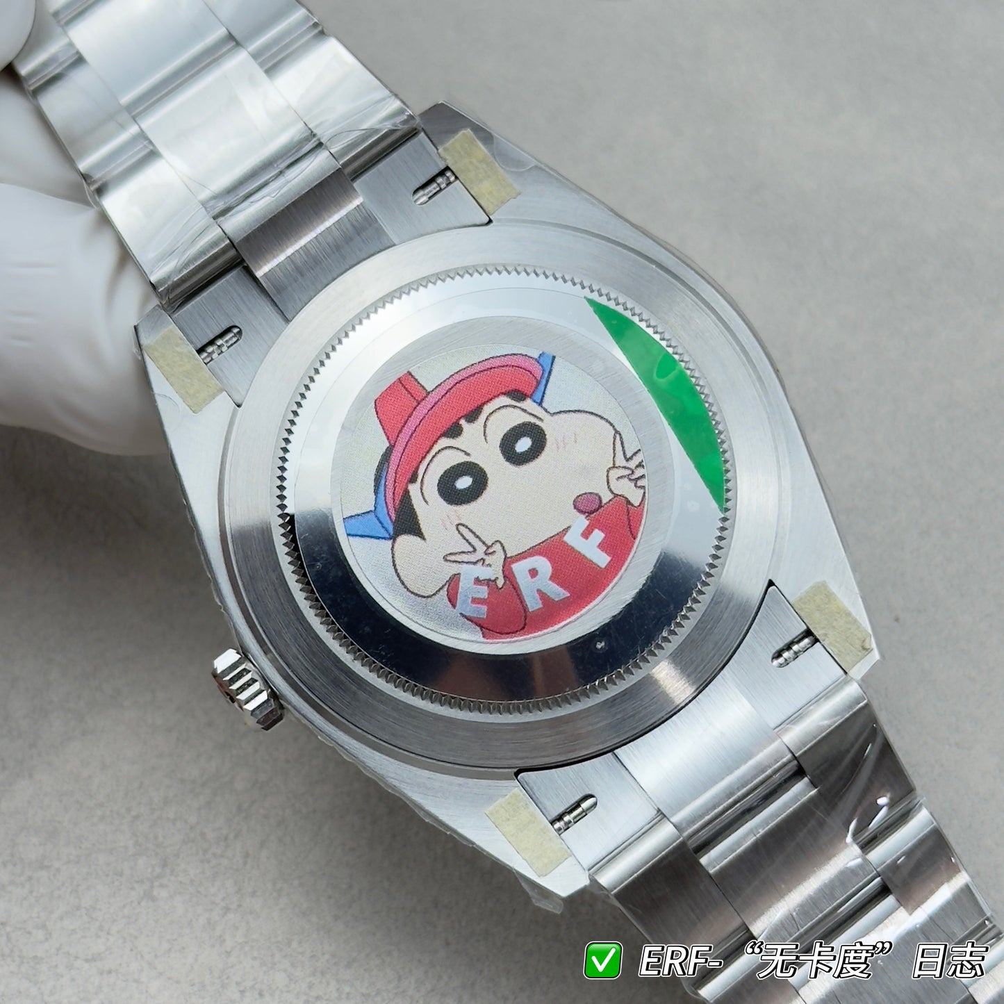 Gradient green - Silver 904L Steel- Automatic - 41mm