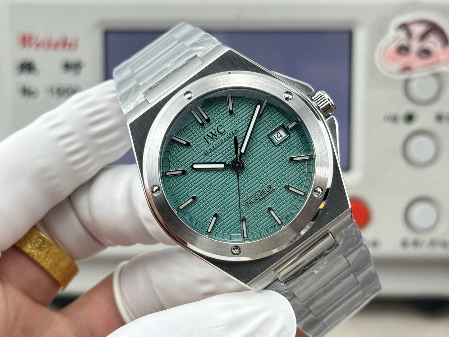 Green -Silver White- Silver 904L Steel - Automatic - 40mm