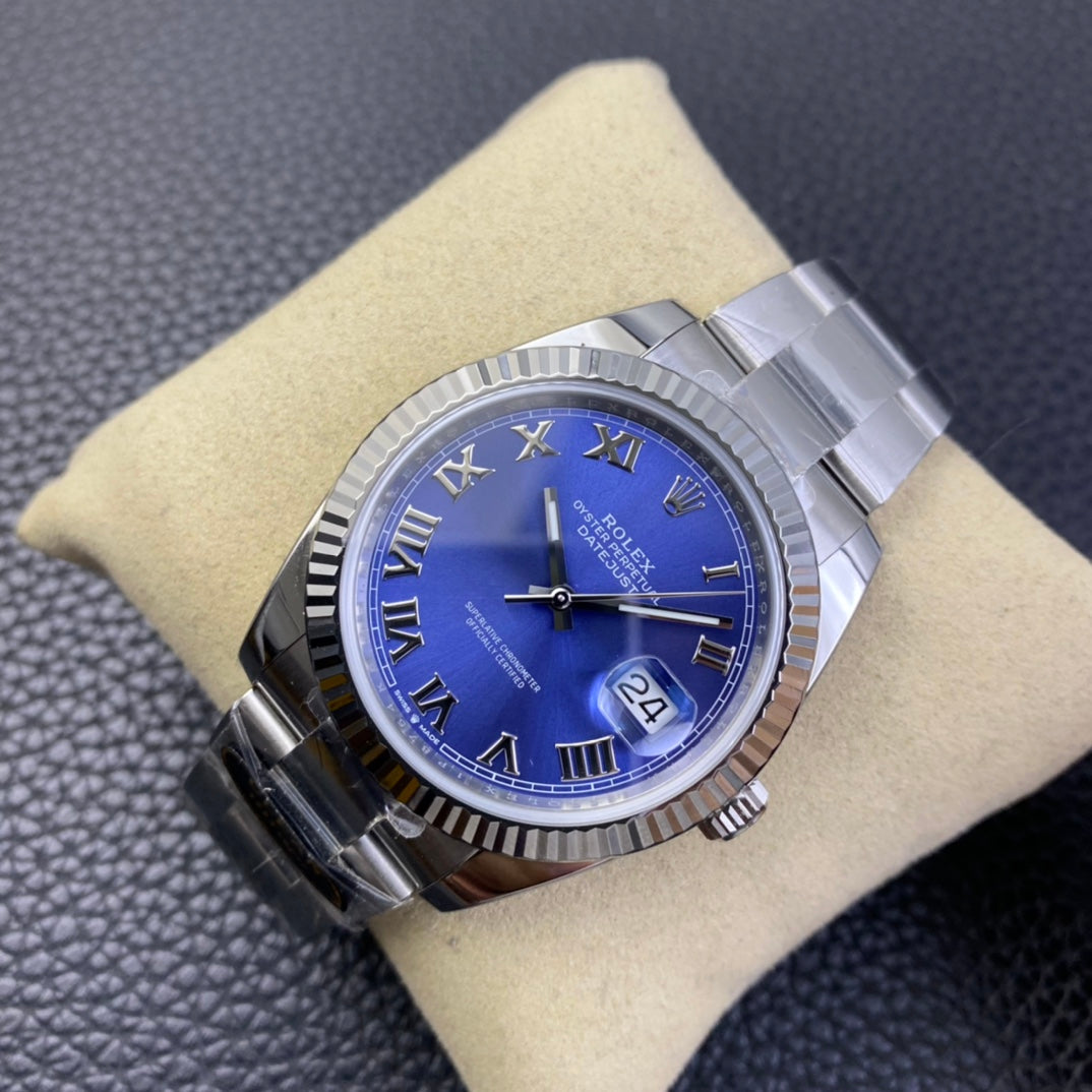 C-Factory 126334-0026- Blue - Silver 904L Steel - Automatic - 41mm