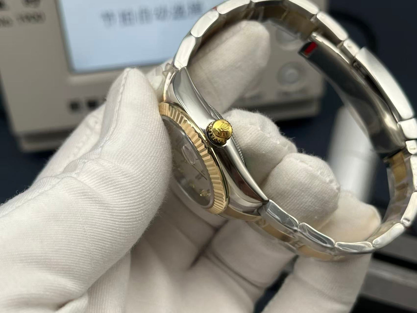 LADY -White Silver- 904L Steel - cal.2671 -Automatic - 31mm