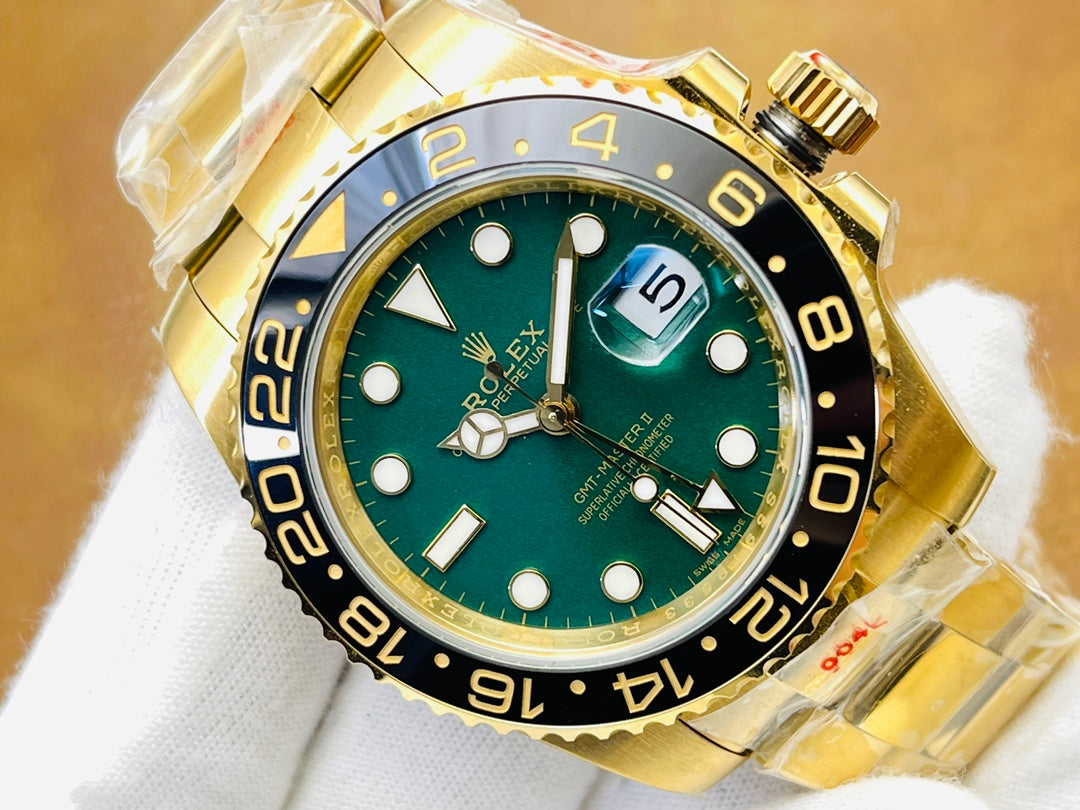 C Factory - Green Black- Yellow-904L Steel -3285 Automatic - 40mm