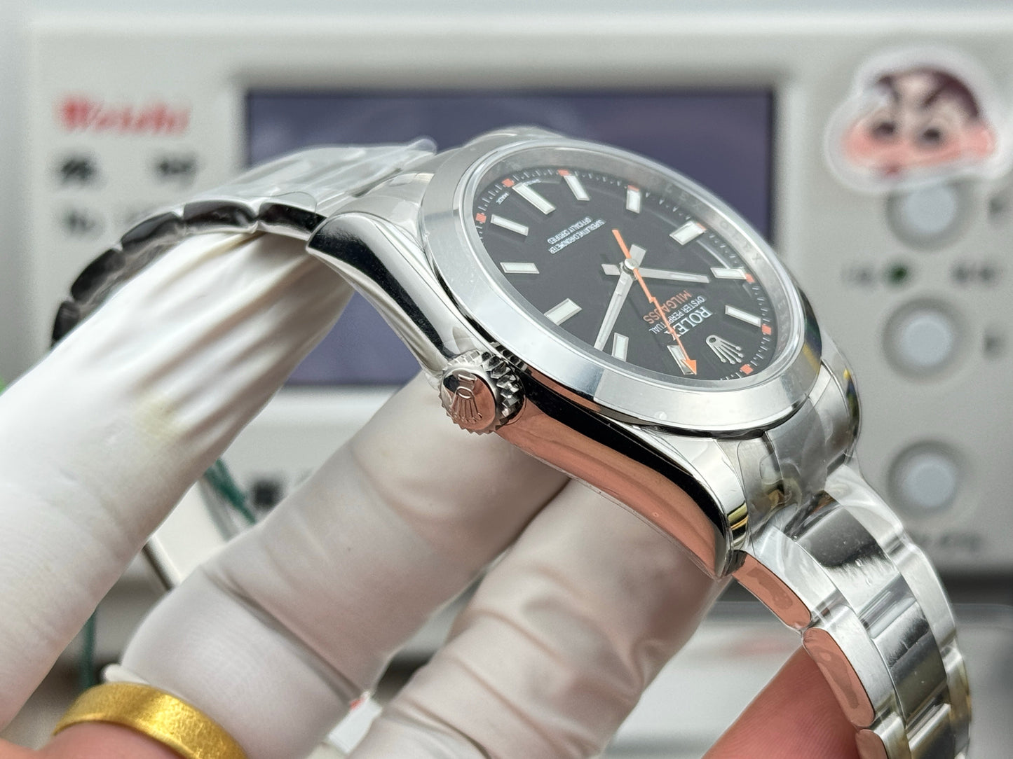 Black - Silver Orange - White 904L Steel - Automatic-3131 - 40mm