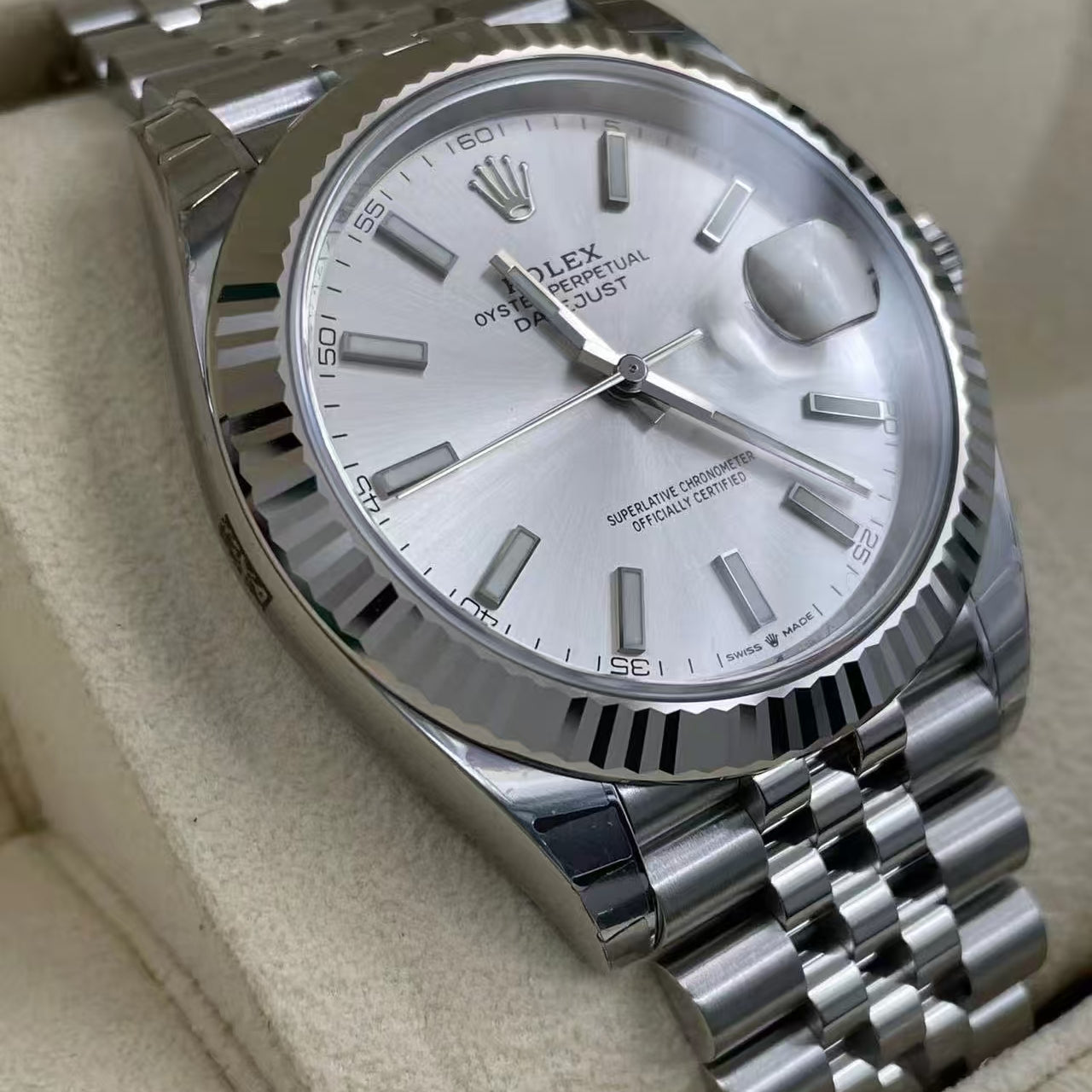 Silver - 904L Steel- Automatic Watch-41mm