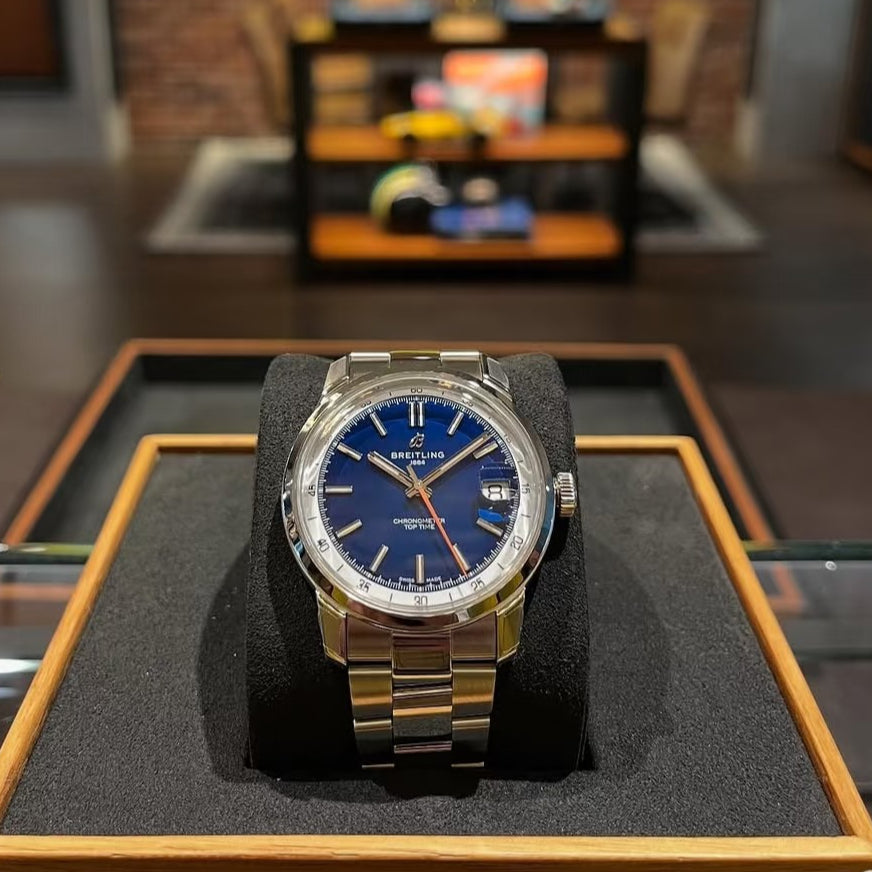 Blue Silver -904L Steel -8215-Automatic - 42mm